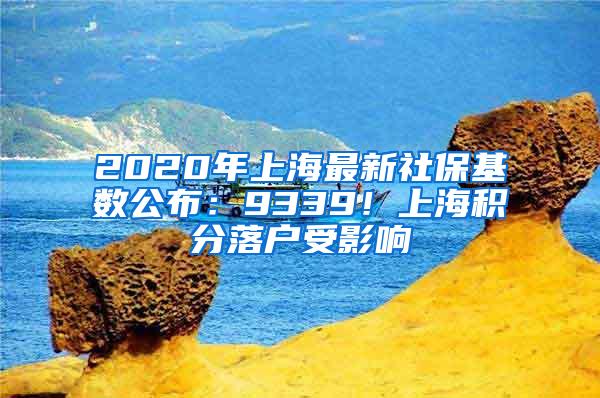 2020年上海最新社保基数公布：9339！上海积分落户受影响